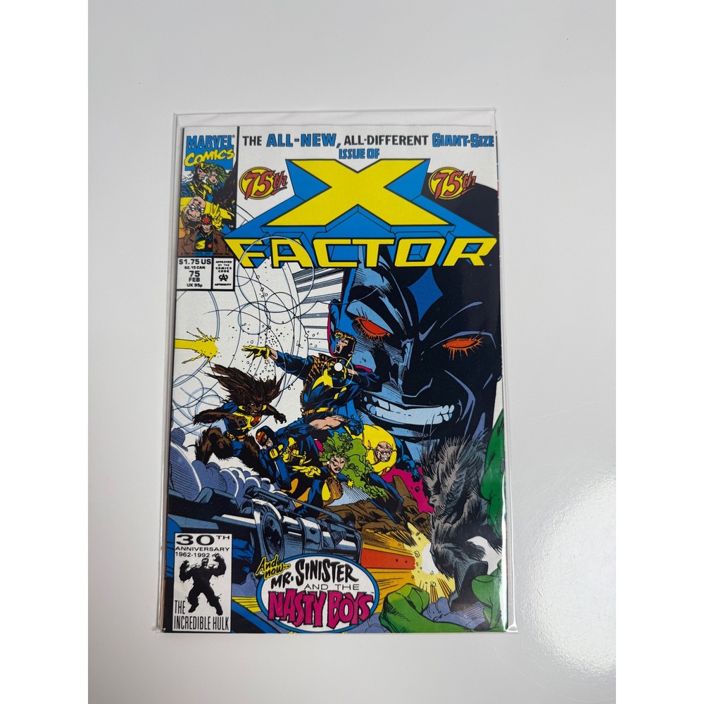 X-Factor 75 1992 Marvel 1st Nasty Boys Mr Sinister Larry Stroman Giant Size
